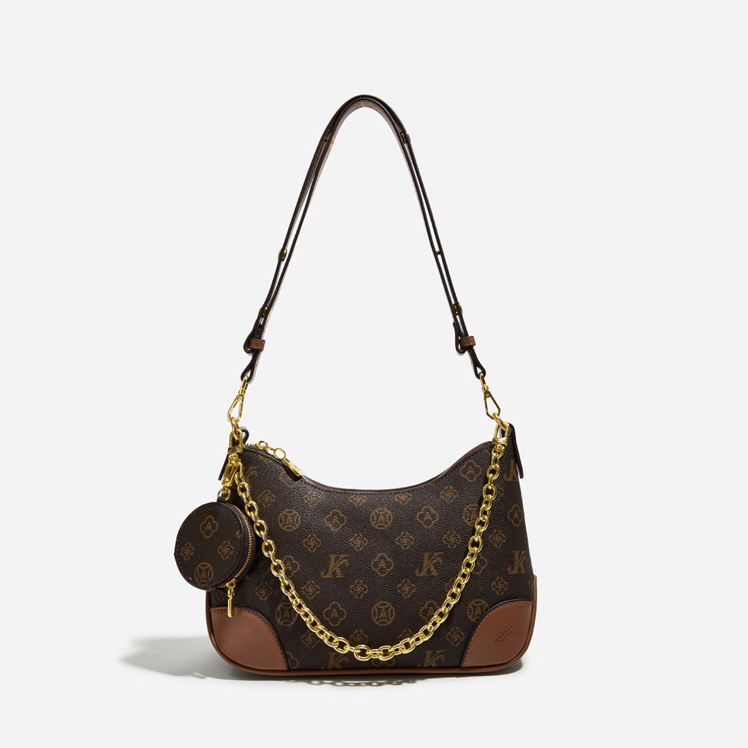 【小物】3色ショルダーバッグF8150