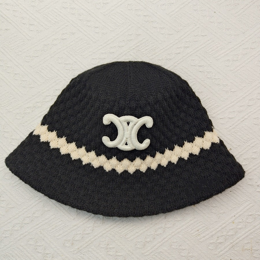 【小物】4色ニットサファリハットF8387