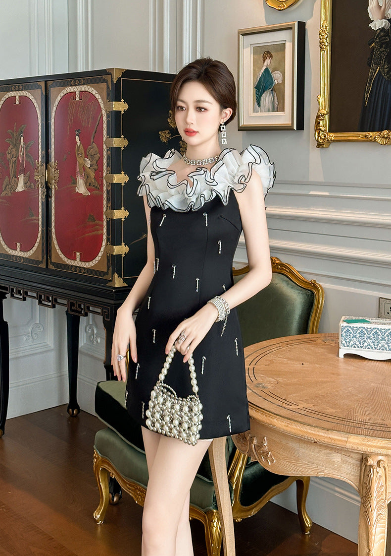 【dress】フリルオフショルダーデートワンピースG21679