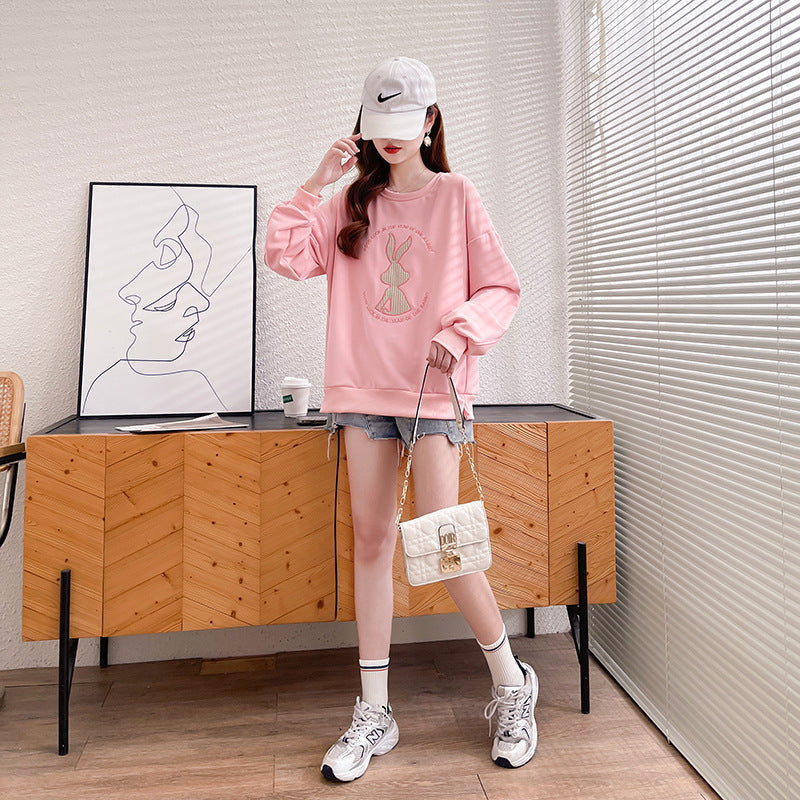 【tops】ゆったりカジュアル薄手パーカーF8260