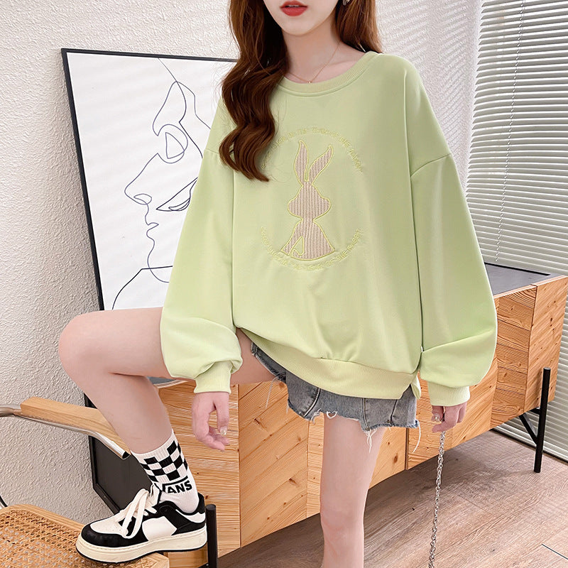 【tops】ゆったりカジュアル薄手パーカーF8260