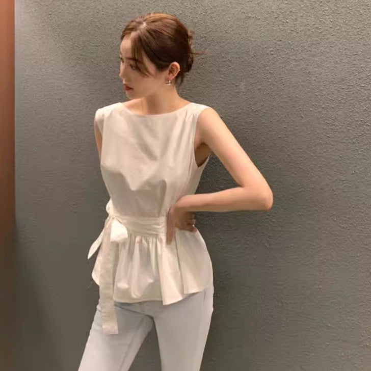 【tops】ノースリーブブラウスG22127