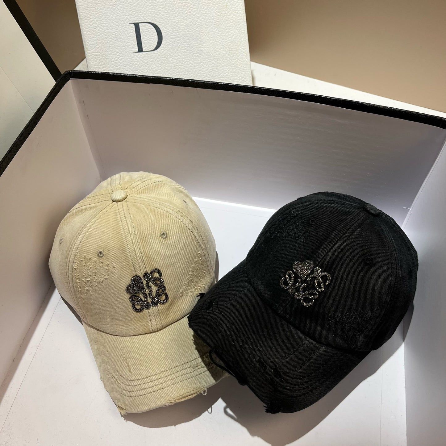 【小物】6色ベースボール キャップF8389