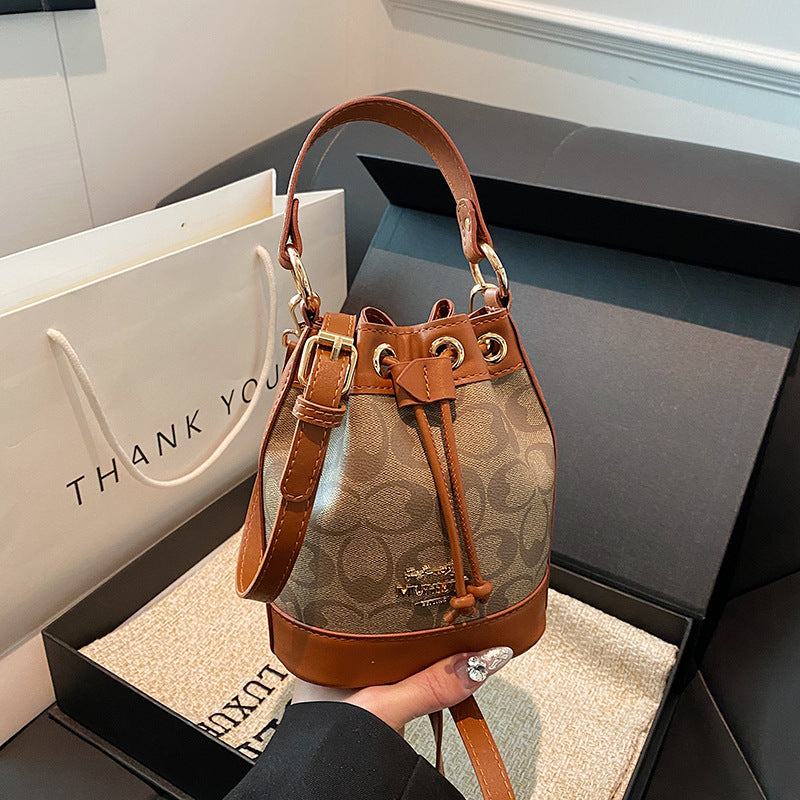 【小物】2wayバケツ型バッグF7786