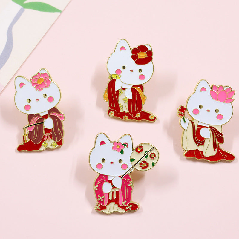 【小物】可愛いブローチF8429