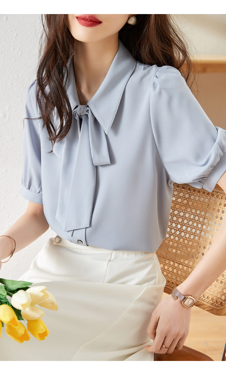 【tops】 シフォンブラウストップスG21929