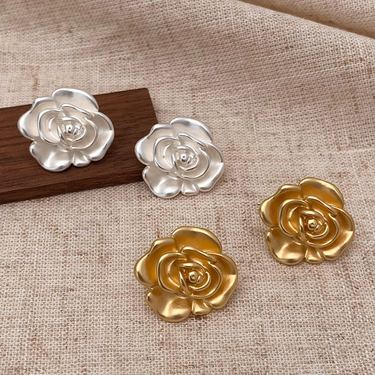 【小物】花柄ピアスアクセサリーF8070