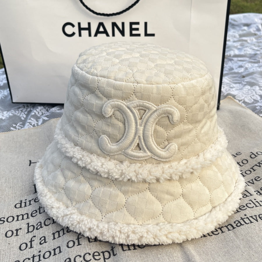 【小物】3色秋冬ニットサファリハットF8396