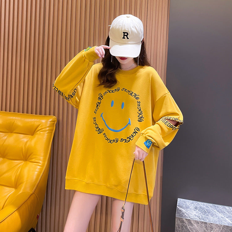 【tops】ラウンドネックパーカーF8263