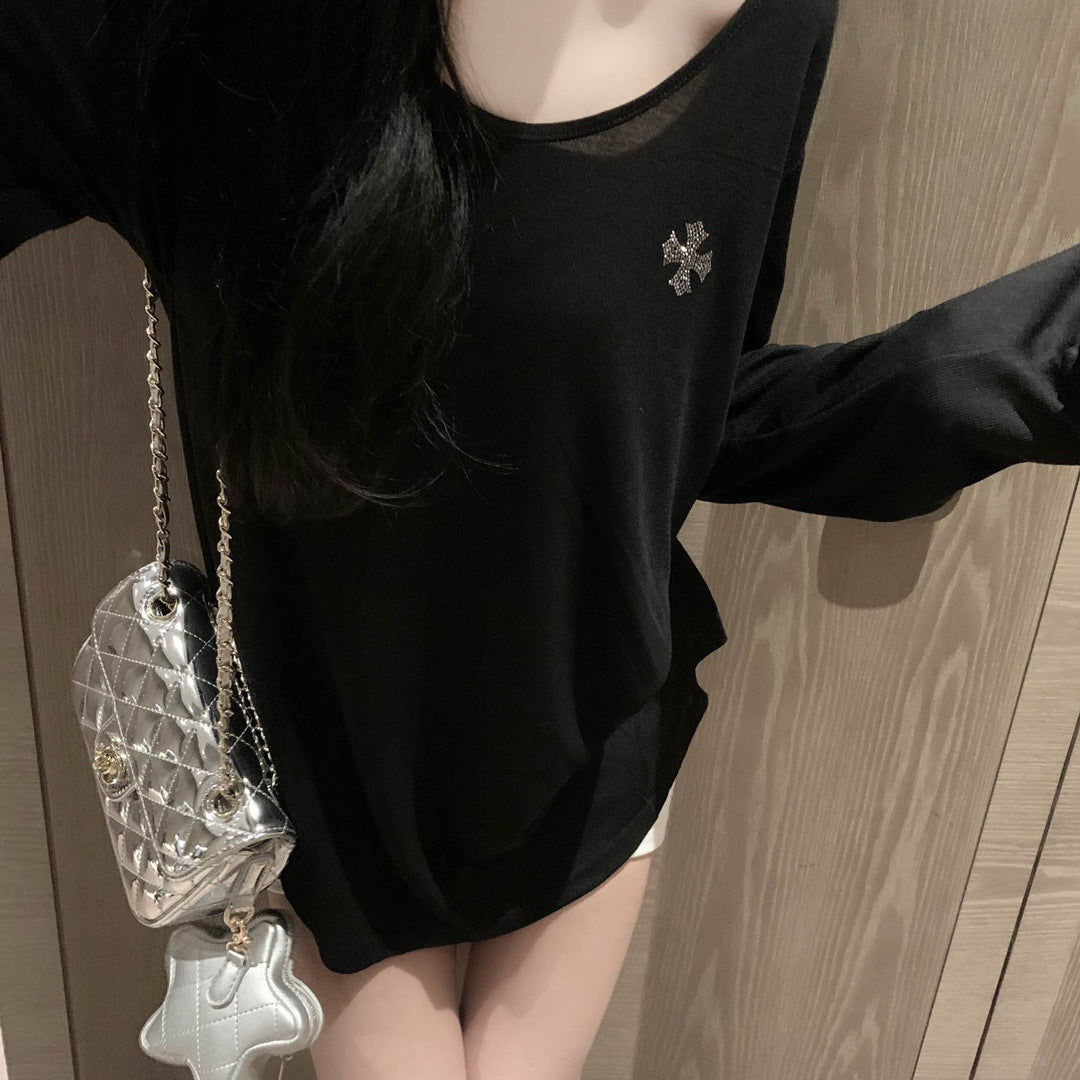 【tops】3色長袖TシャツF8021