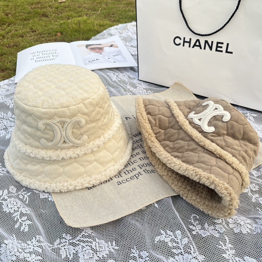 【小物】3色秋冬ニットサファリハットF8396