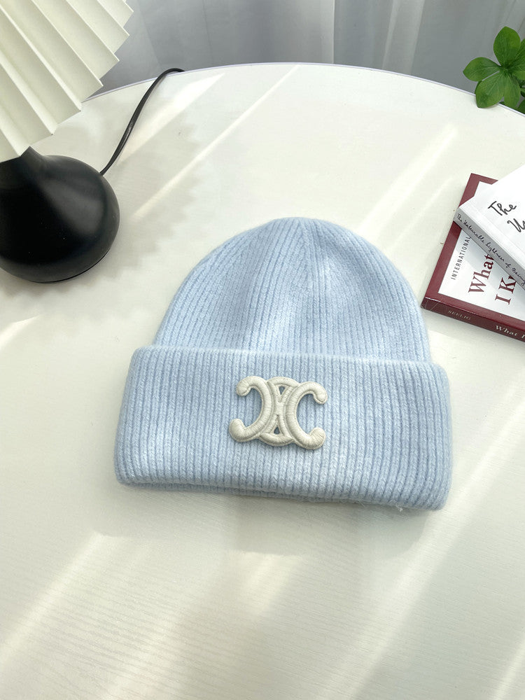 【小物】8色ニット帽子F8438