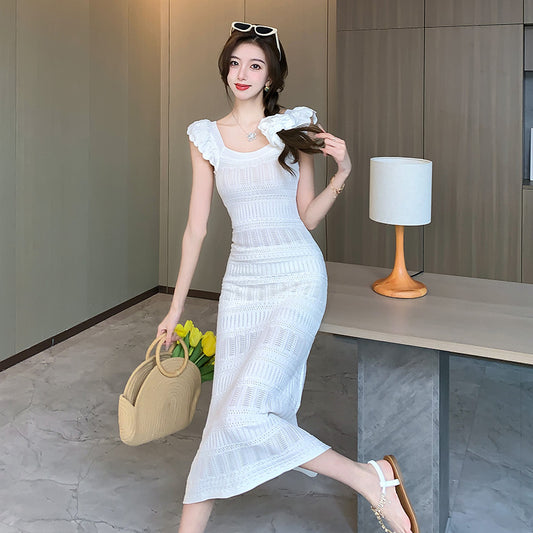 【dress】フレンチスリーブデートワンピースG22592