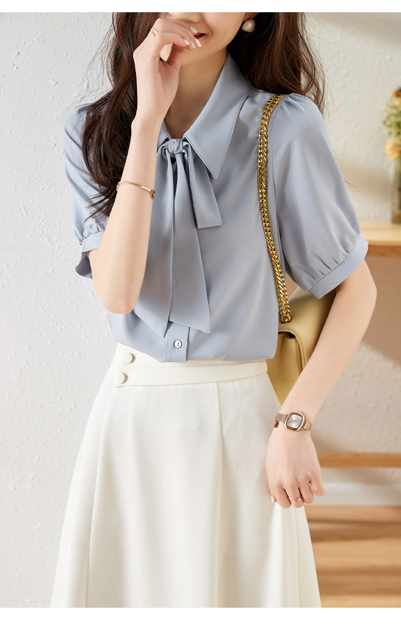 【tops】 シフォンブラウストップスG21929