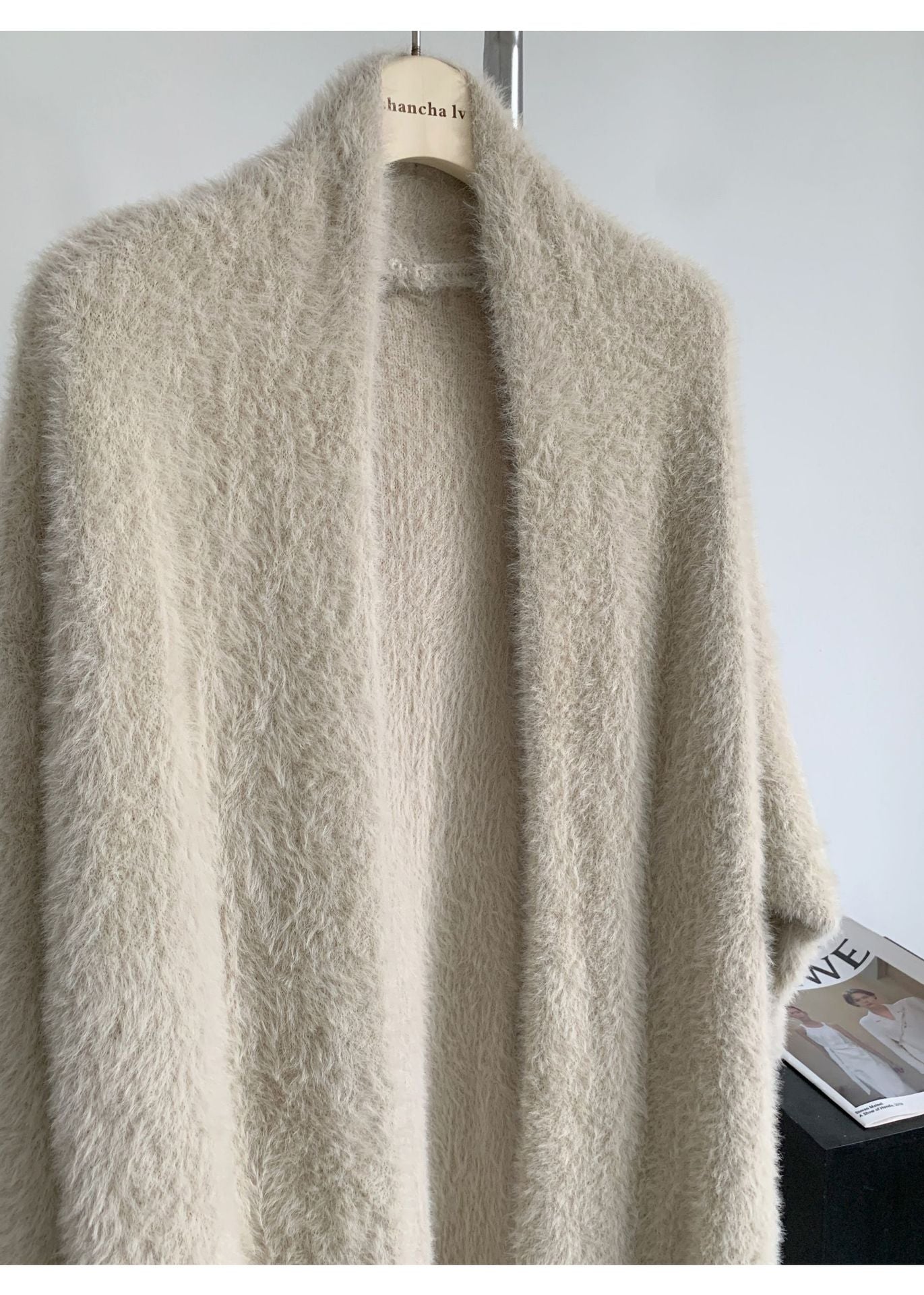 【outer】ゆったり厚手ニットカーディガンG23702