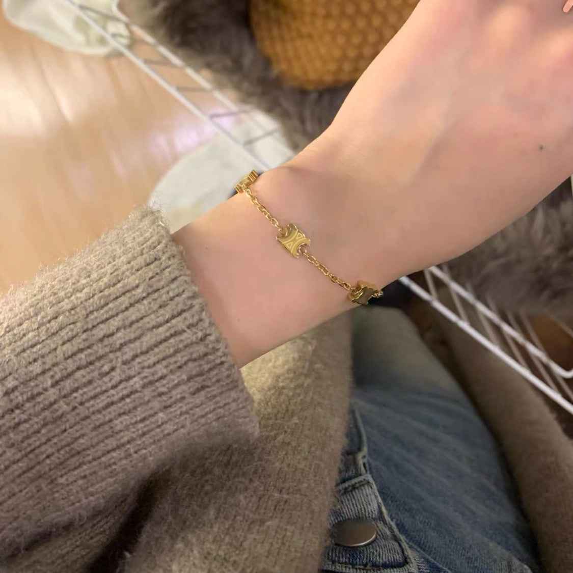 【小物】ファッションブレスレットF7609