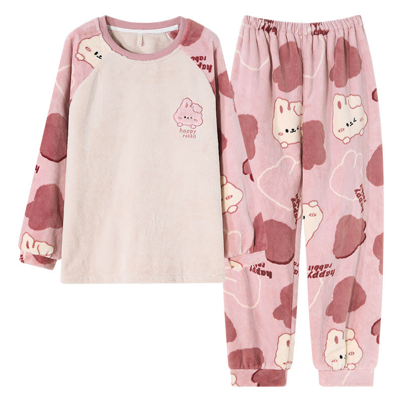 【ホーム・生活】カップルパジャマ上下セットルームウェアF8424