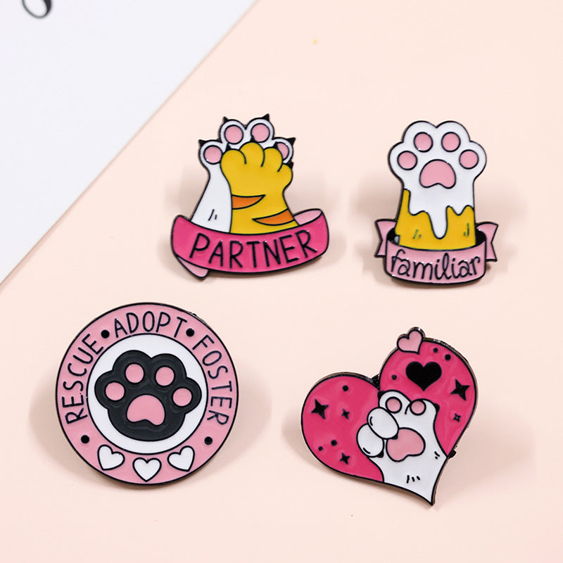 【小物】可愛いブローチF8428