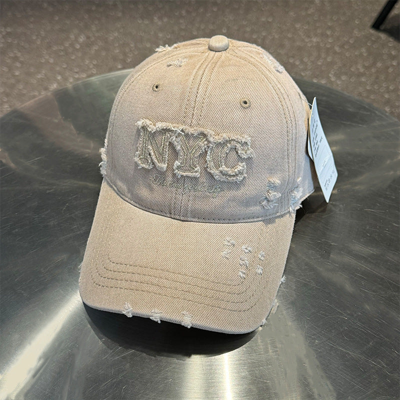 【小物】4色ベースボール キャップF7993