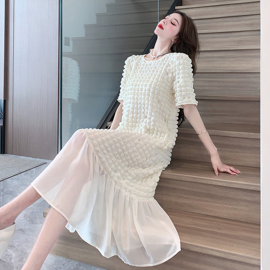 【dress】切り替えマーメイドデートワンピースG21846