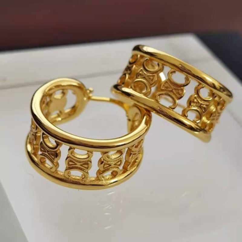 【小物】英字柄ピアスアクセサリーG21636