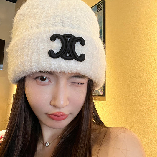 【小物】小顔効果ニット帽子G23369