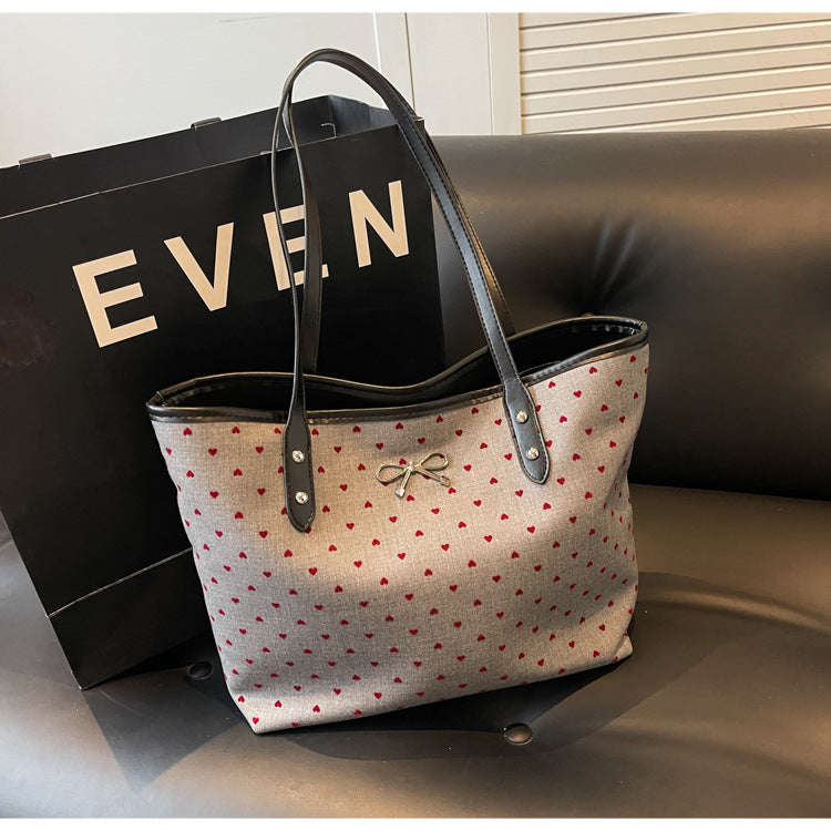 【小物】ボウタイ大容量バッグF8076