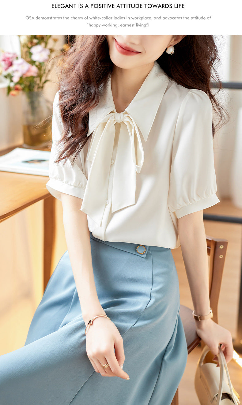 【tops】 シフォンブラウストップスG21929