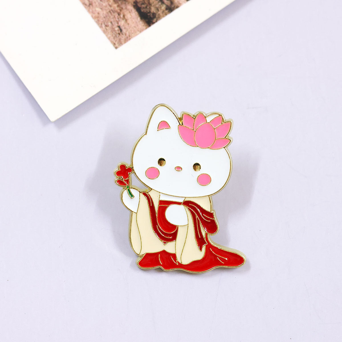 【小物】可愛いブローチF8429