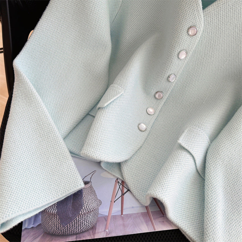 【outer】VネックニットカーディガンG23241