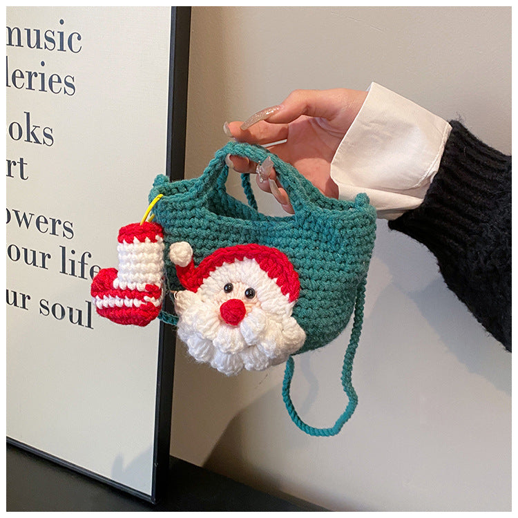 【小物】クリスマスメッセンジャーバッグF8459