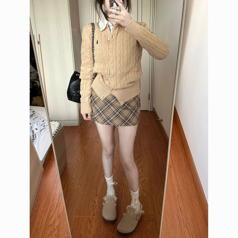 【outer】ニットカーディガンG24506