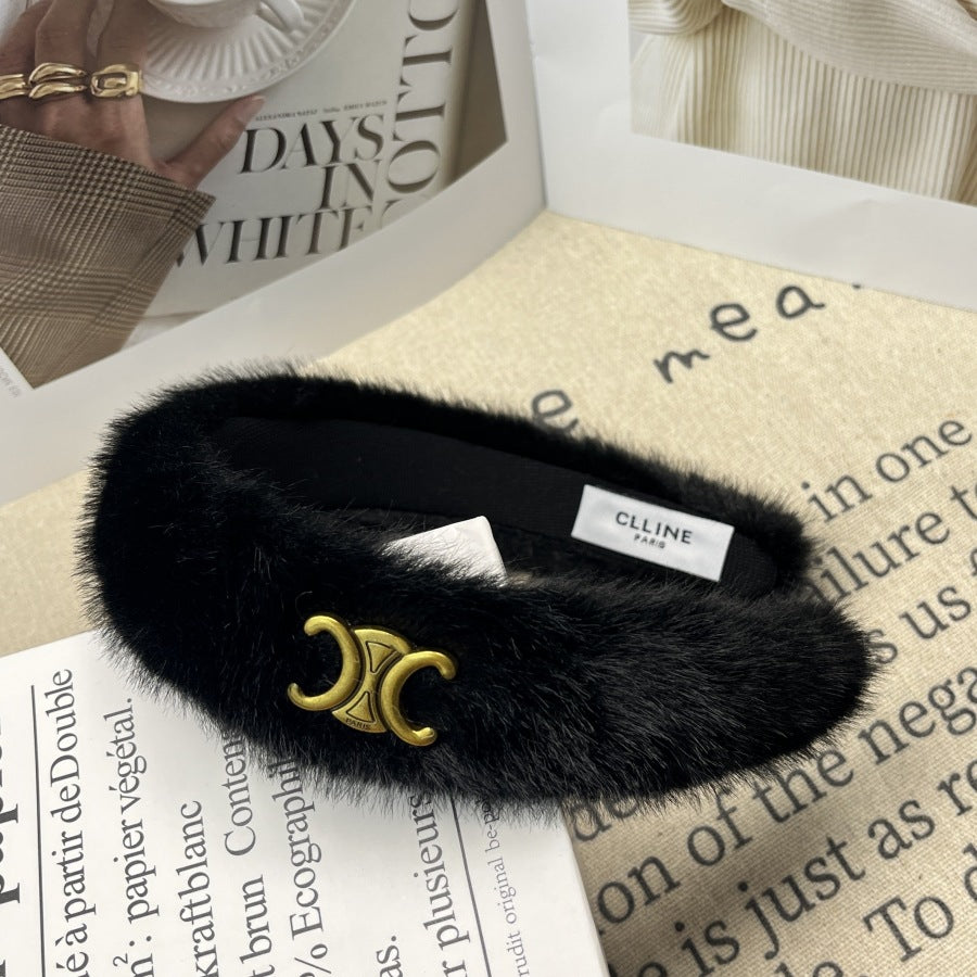 【小物】ふわふわヘアクリップアクセサリーF8386