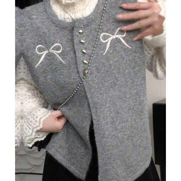 【tops】ノースリーブニットチョッキG23882