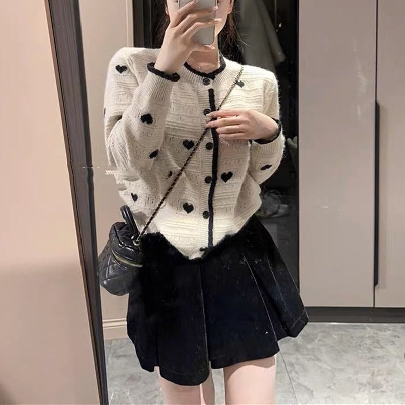 【outer】ニットカーディガンG24323