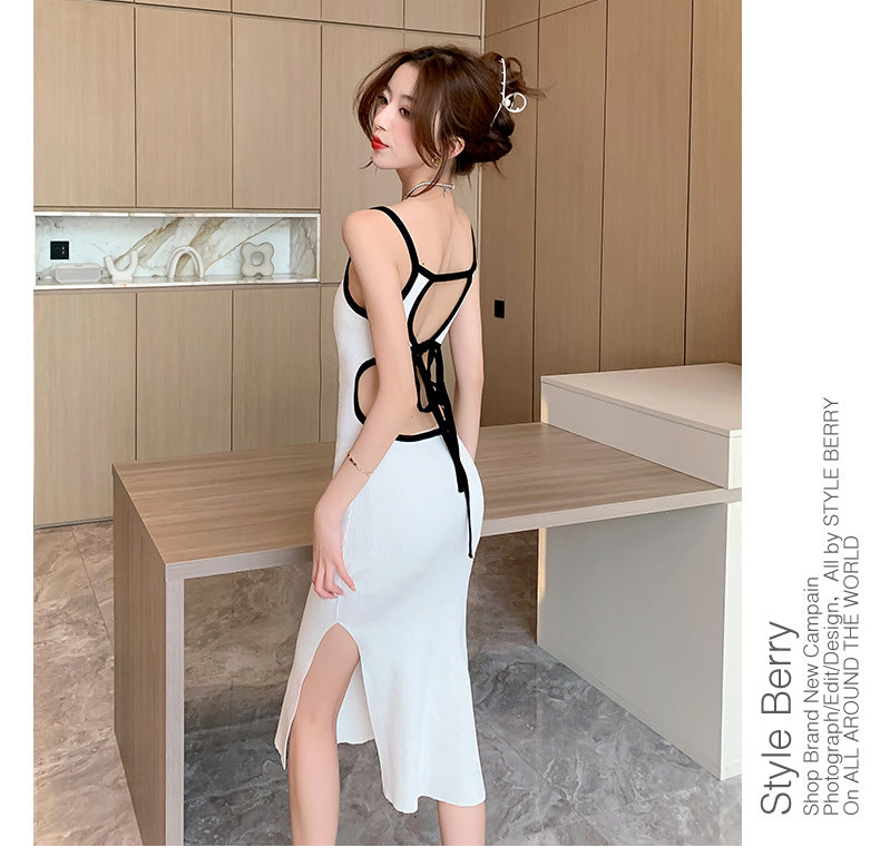 【dress】ニットキャミワンピースG21823