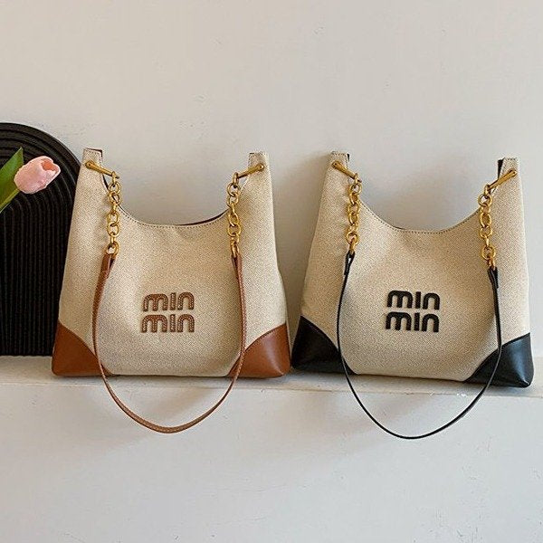 【小物】英字柄ショルダーバッグF8173