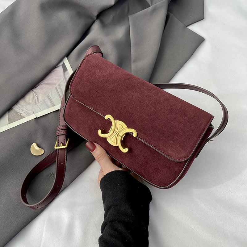 【小物】ビロードメッセンジャーバッグF8448