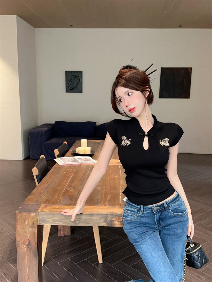 【tops】フレンチスリーブTシャツG22059