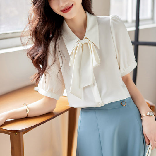 【tops】 シフォンブラウストップスG21929