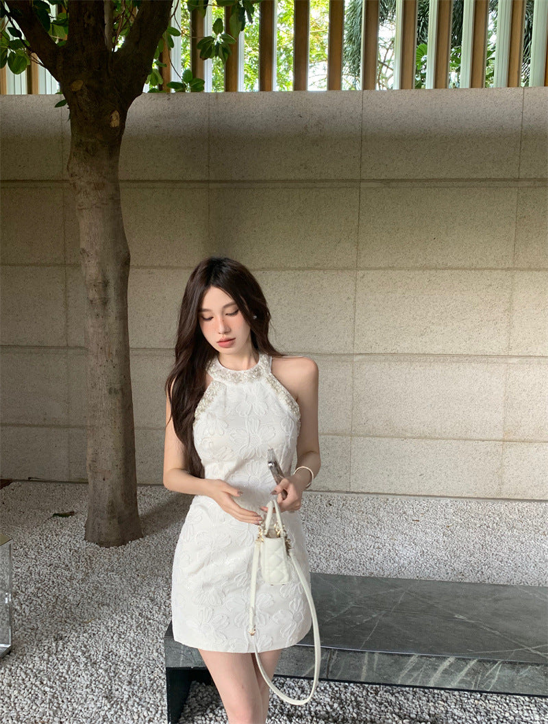 【dress】ダイヤモンドホルターネックデートワンピースG21705