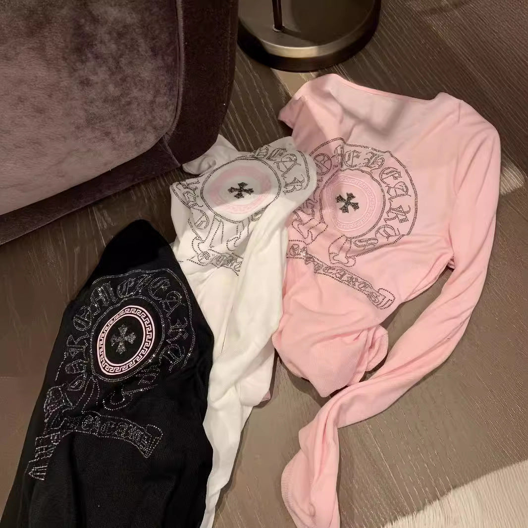 【tops】3色長袖TシャツF8021