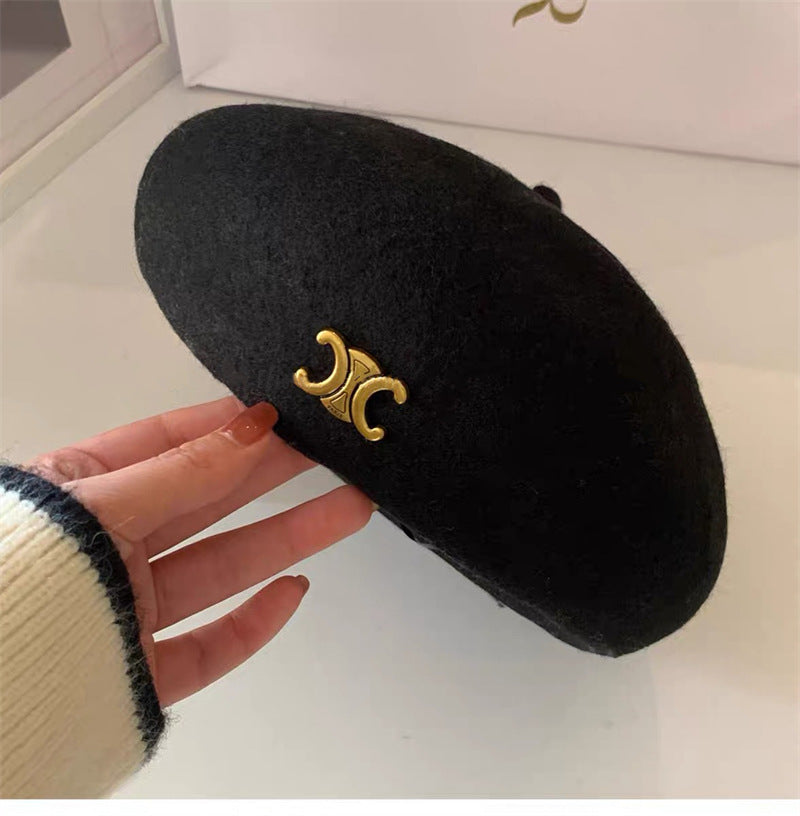 【小物】2色秋冬サファリハットF8206