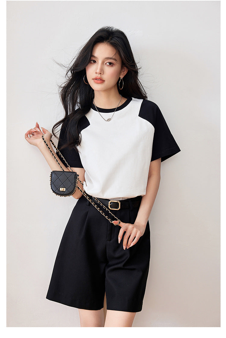 【tops】ラウンドネックTシャツG21960