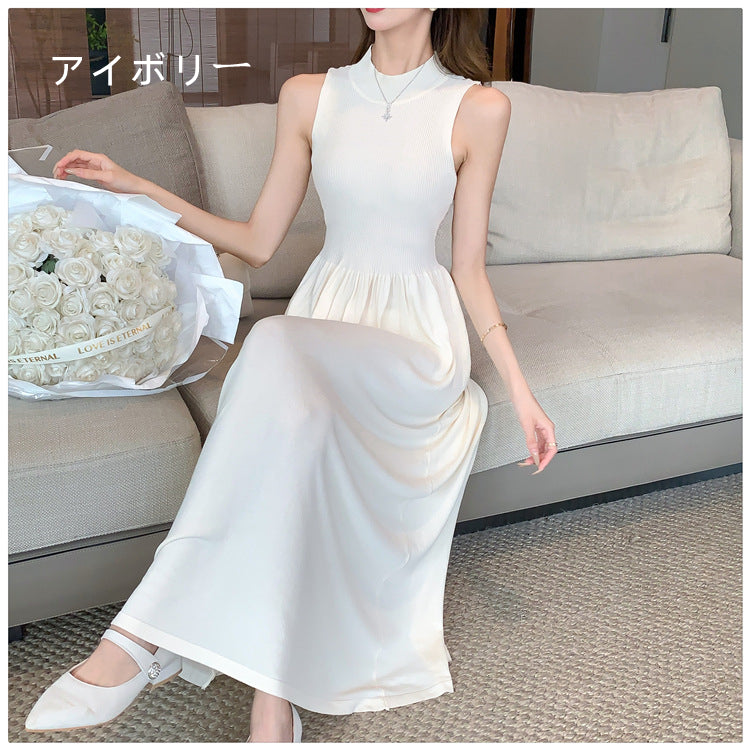 【dress】体型カバーニットキャミワンピースG21963