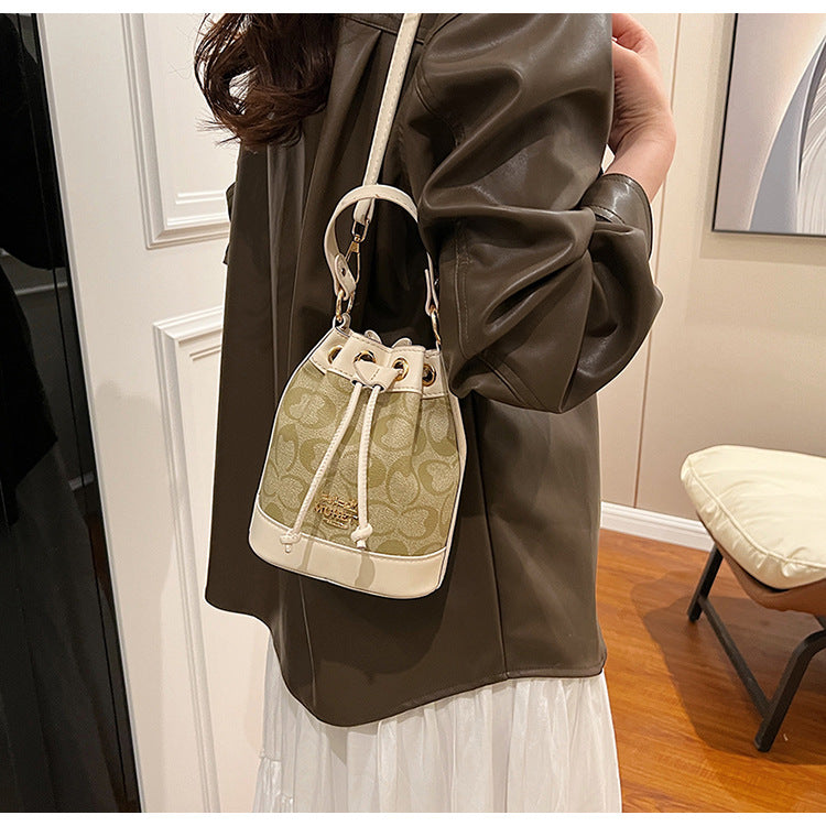 【小物】2wayバケツ型バッグF7786