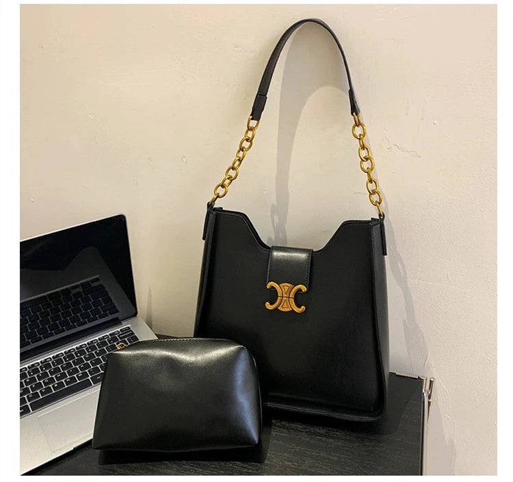 【小物】5色親子バッグF7580