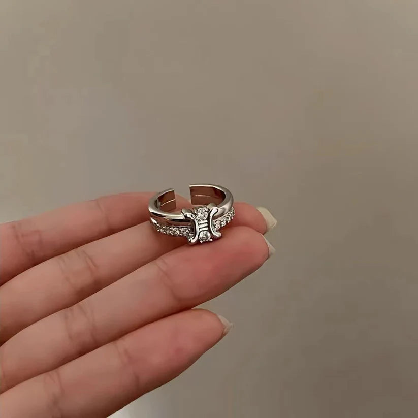 【小物】2点セット指輪アクセサリーF8410