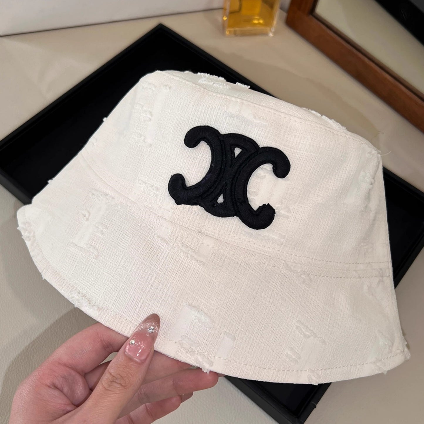 【小物】2色サファリハットF7554