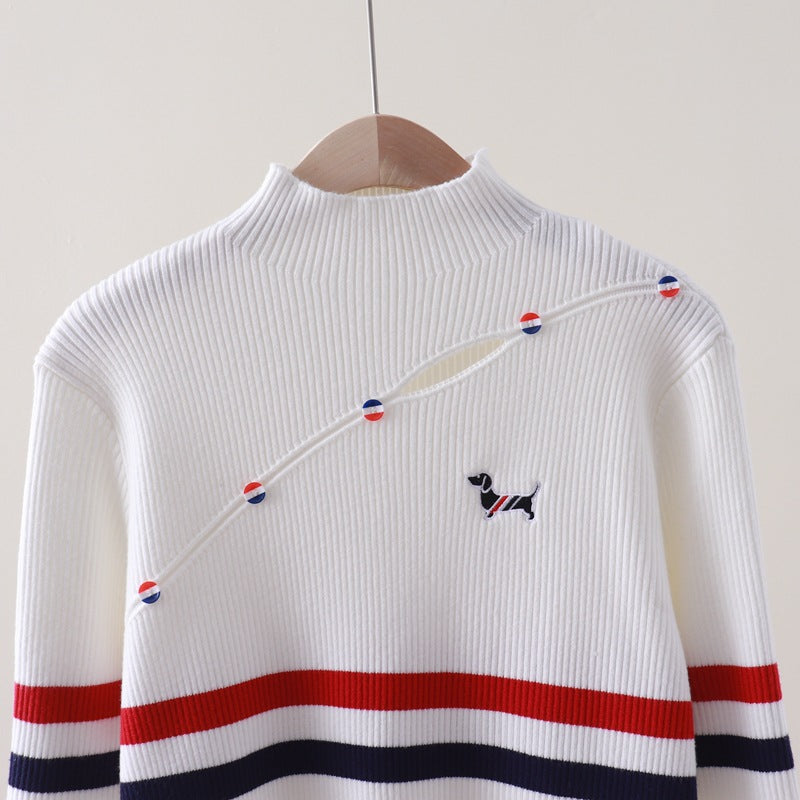 【tops】長袖ニットセーターG23547